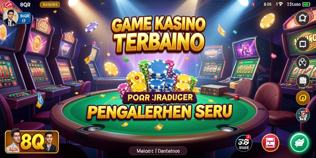 Tampilan gameplay Kasino menarik di 8QR.