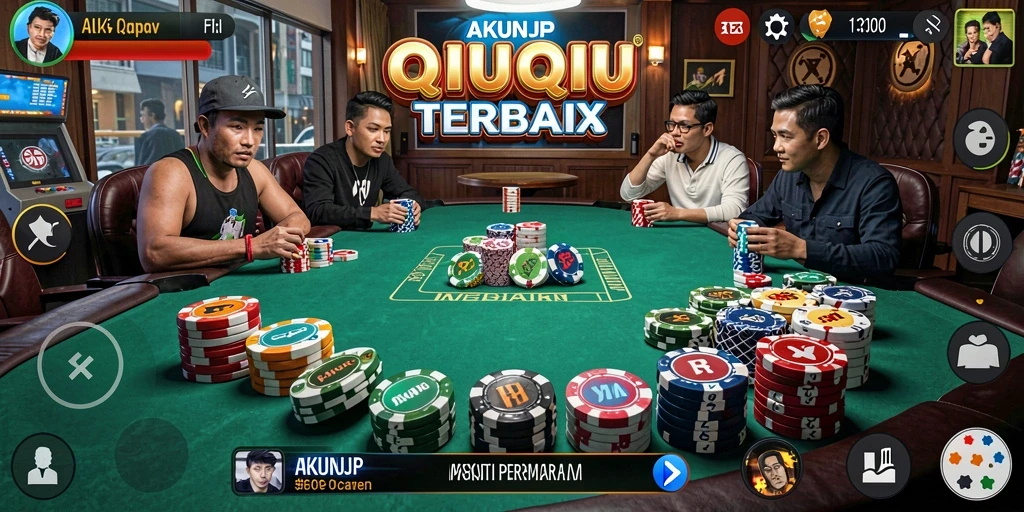 Tampilan gameplay seru dan grafis menawan dari AKUNJP.