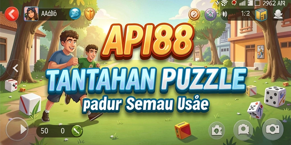 Tampilan gameplay seru dengan beragam teka-teki di API88.