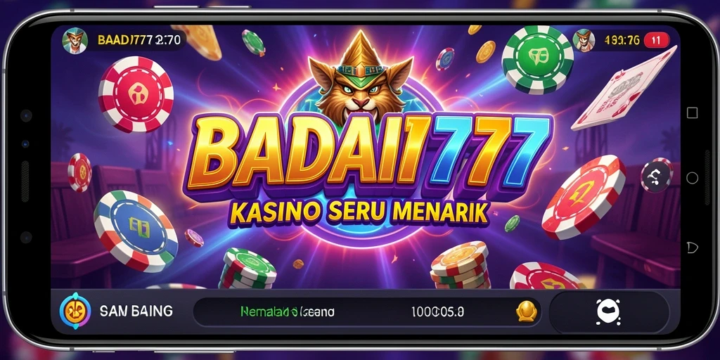 Tampilan gameplay Kasino yang menarik dan mendebarkan dari BADAI777.