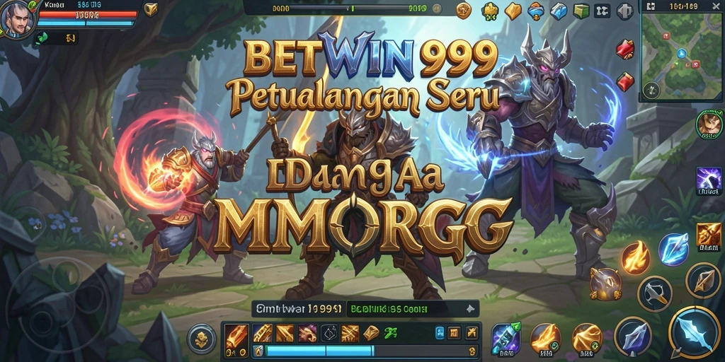 Tampilan gameplay seru BETWIN999 dalam dunia MMORPG.
