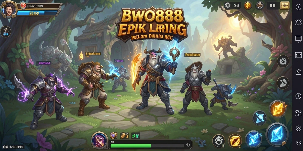 Gameplay seru di dunia RPG yang menantang.