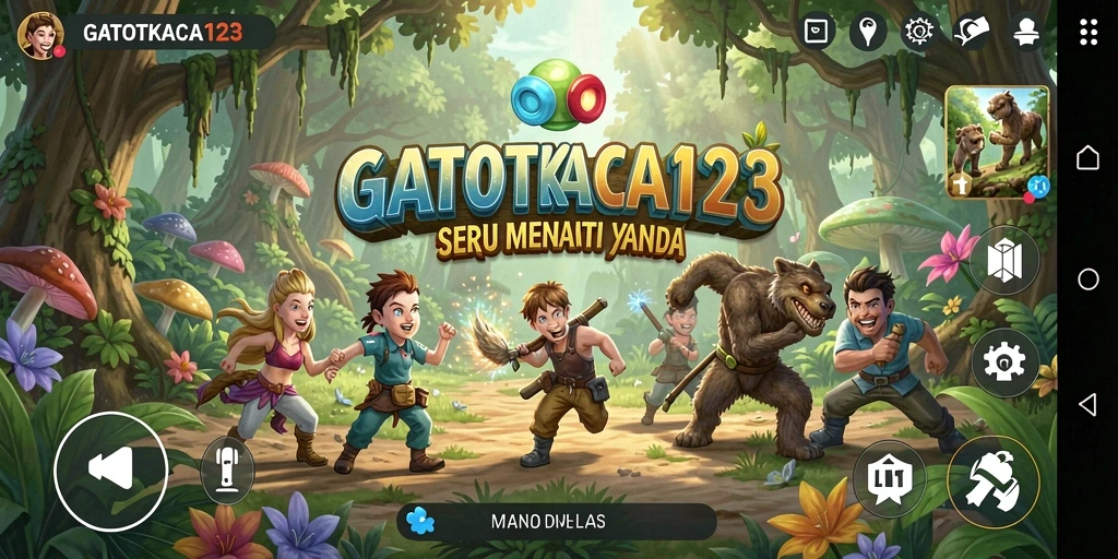 Gameplay seru di GATOTKACA123 menampilkan petualangan yang menegangkan.