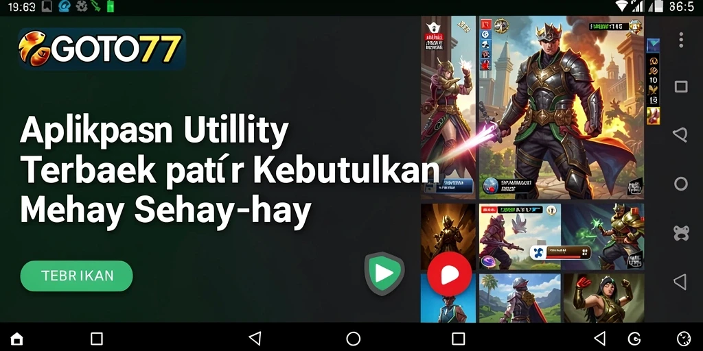 Tampilan antarmuka GOTO77 yang memudahkan pengguna dalam mengelola tugas.