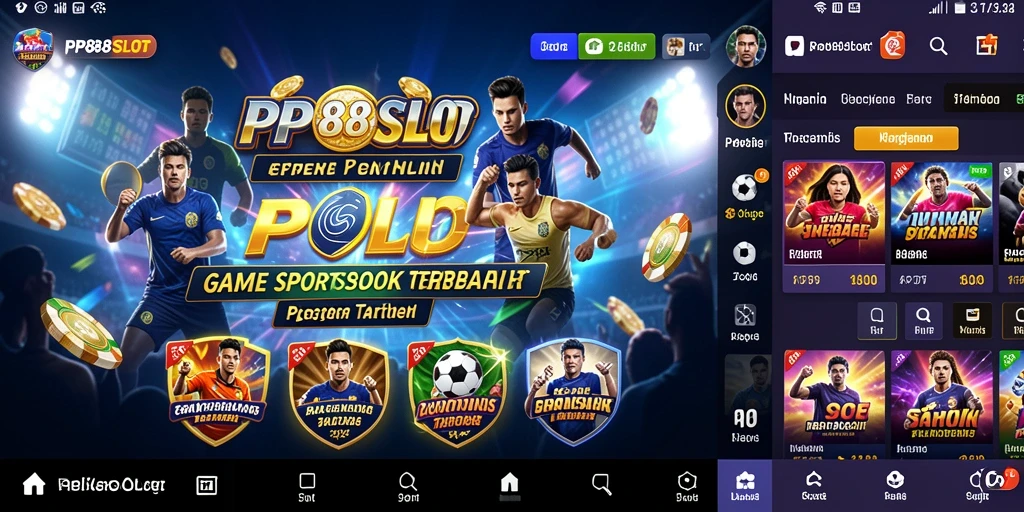 Tampilan menarik dari gameplay Sportsbook di PP88SLOT.