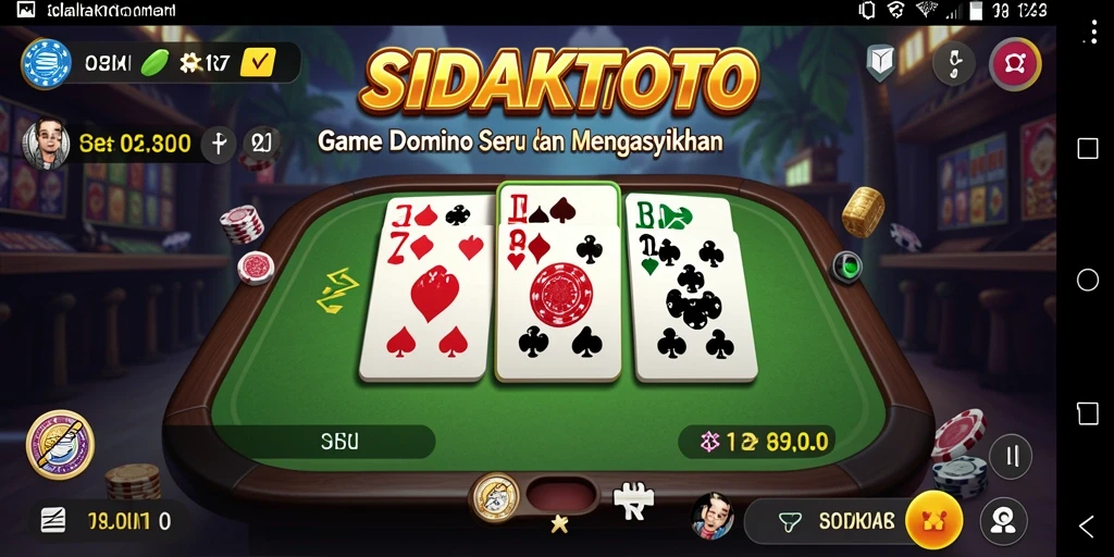 Screenshot gameplay SIDAKTOTO yang seru dan mengasyikkan.