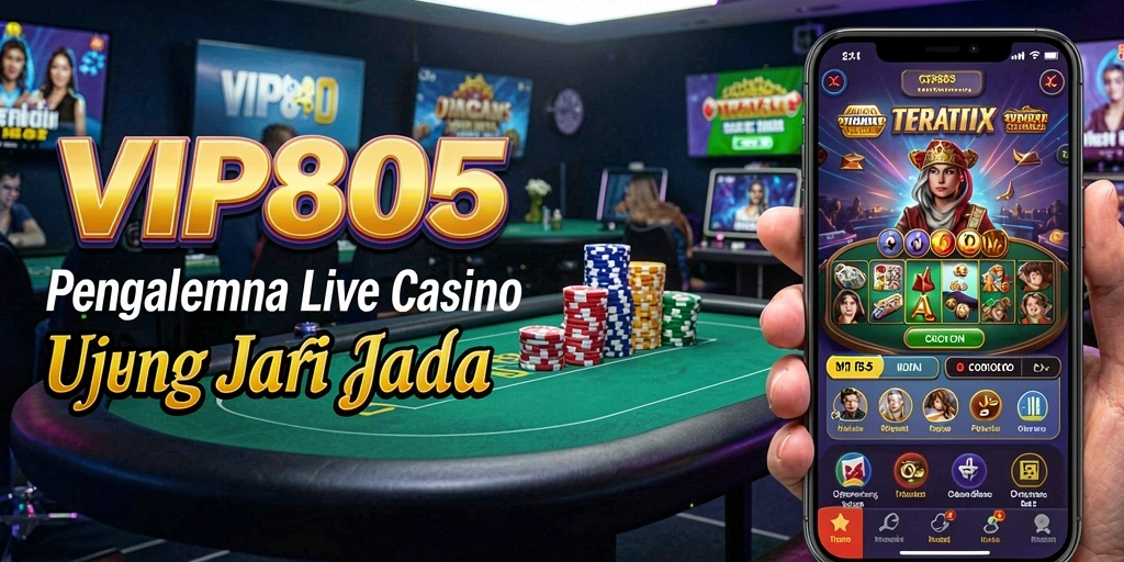 Screenshot tampilan permainan Live Casino yang mendebarkan